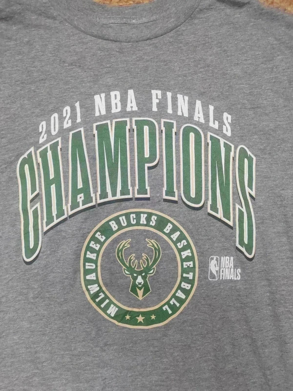 T-shirt Milwaukee Bucks 2021 NBA Champions – NBA – taille M 4