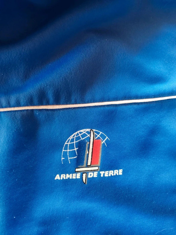 Veste armée de terre vintage taille M bleu électrique année 90 y2k – Vintage Dressing – taille M 4
