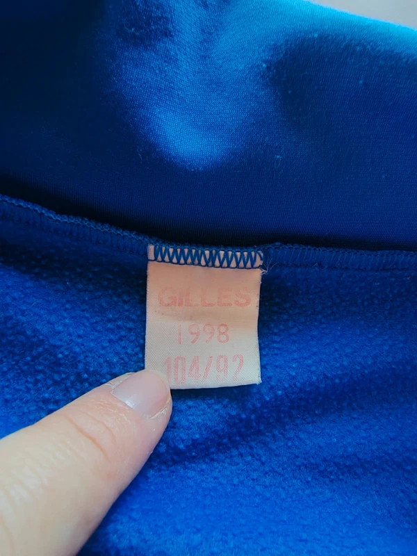 Veste armée de terre vintage taille M bleu électrique année 90 y2k – Vintage Dressing – taille M 5