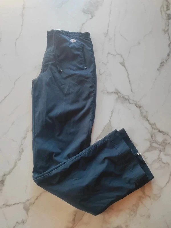 Pantalon jogging vintage 90's y2k Nike bleu marine logo brodé – Nike – taille S / 36 / 8 2