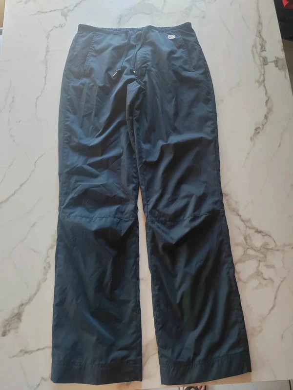 Pantalon jogging vintage 90's y2k Nike bleu marine logo brodé – Nike – taille S / 36 / 8 5