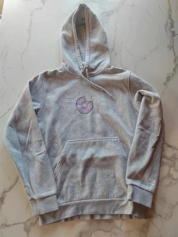 Sweat à capuche Adidas x The Simpsons – Donut Doh! – adidas – taille XS / 34 / 6 2