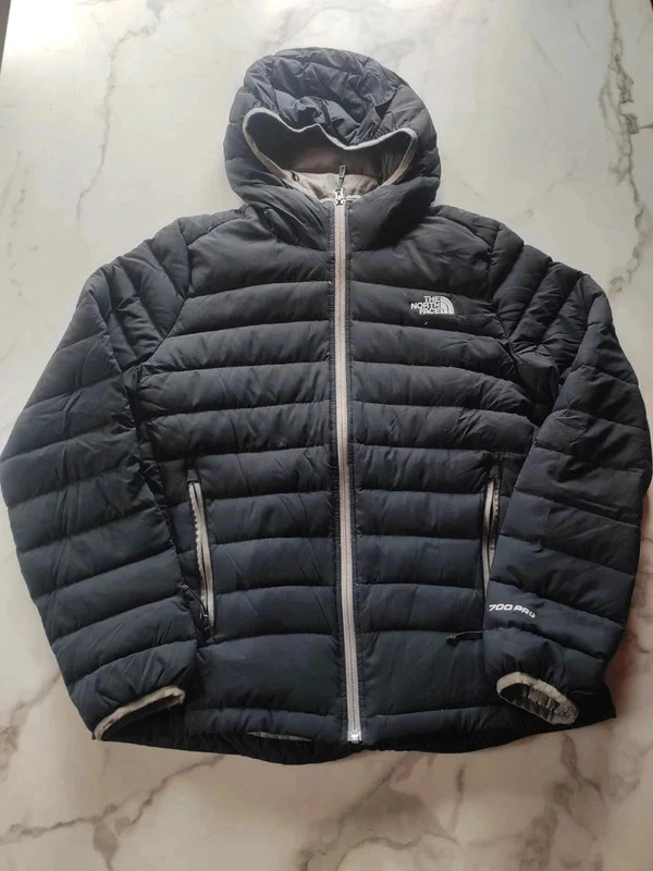 Doudoune the North face 700 noire matelassée fine – The North Face – taille S / 36 / 8 2