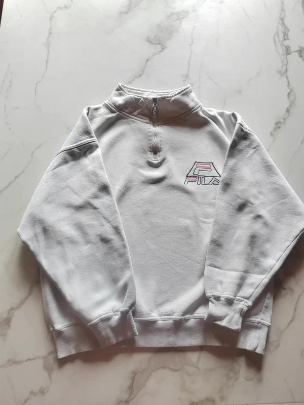 Sweat vintage fila 1/4 zip – Vintage Dressing – taille M / 38 / 10 2