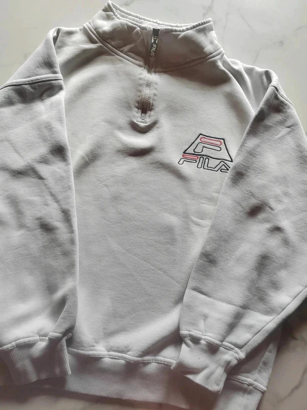 Sweat vintage fila 1/4 zip – Vintage Dressing – taille M / 38 / 10 3