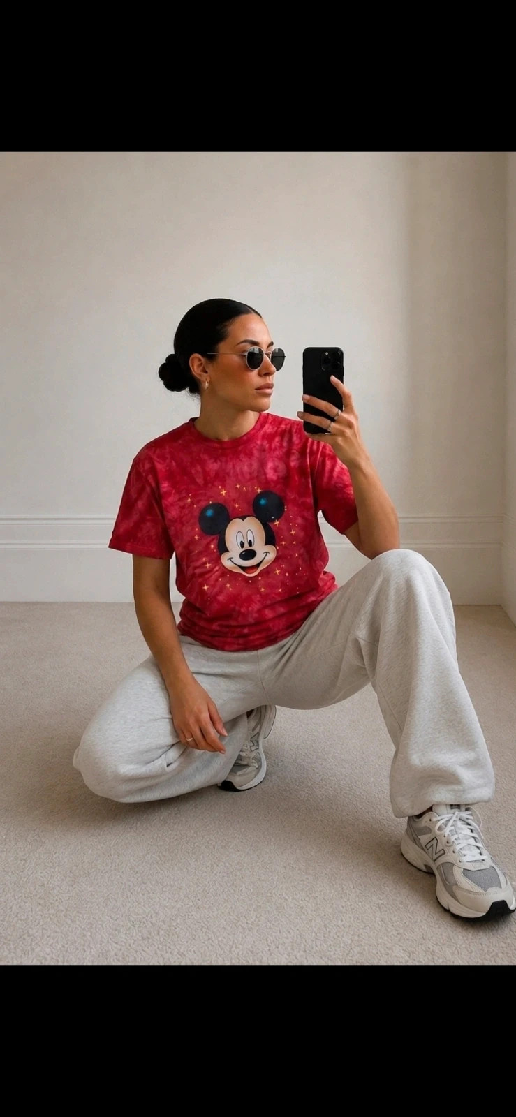 T-shirt Mickey mouse original vintage tie and die – Disney – taille M / 38 / 10