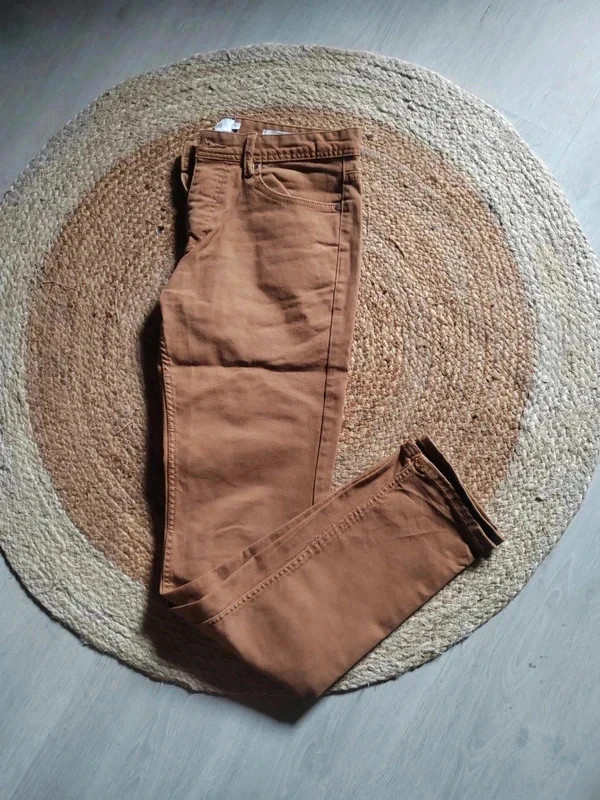 Pantalon marron Jules taille 38 – coupe ajustée – Jules – taille W28 | FR 38 2