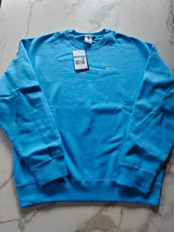 Ensemble Nike bleu – survêtement sportswear (haut + bas) – Nike – taille M 4