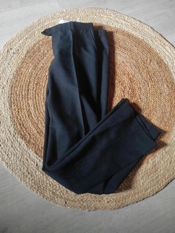 Pantalon noir droit taille 40 – élégant & intemporel – Vintage Dressing – taille W30 | FR 40 2