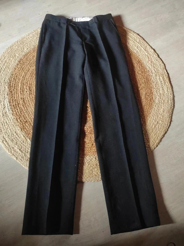 Pantalon noir droit taille 40 – élégant & intemporel – Vintage Dressing – taille W30 | FR 40 3