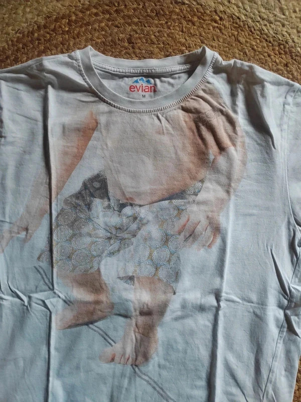 T-shirt Evian collector blanc – Taille M – pièce rare – Evian – taille M 3