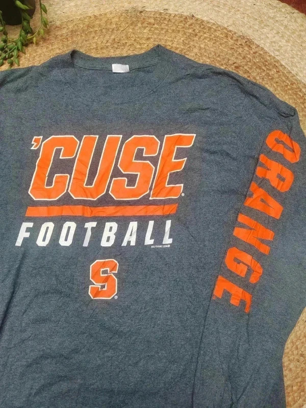 🏈 Longsleeve vintage Syracuse ‘Cuse Football – Taille S – Vintage Dressing – taille S 3