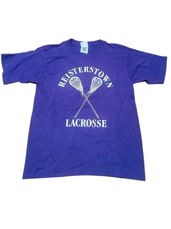 T-shirt Reisterstown Lacrosse vintage college violet fruit of the loom – Fruit of the Loom – taille S 2