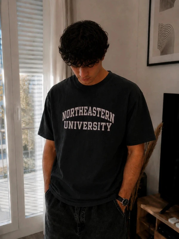 T-shirt Northeastern University Champion – Champion – taille S