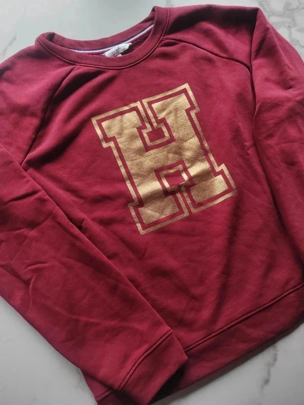 Sweat Tommy Hilfiger rouge logo H – vintage streetwear – Tommy Hilfiger – taille M / 38 / 10 3