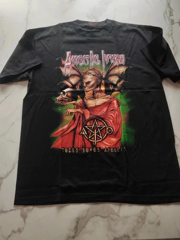 T-shirt angels del inferno rock métal – Gildan – taille XL 2