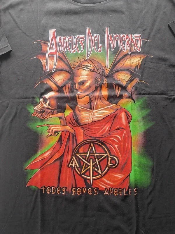 T-shirt angels del inferno rock métal – Gildan – taille XL 3