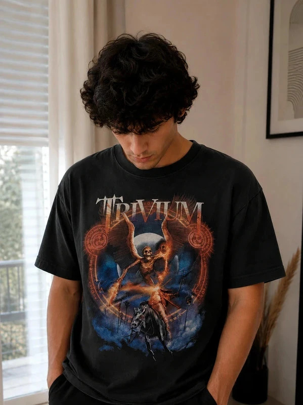 T-shirt groupe trivium métal