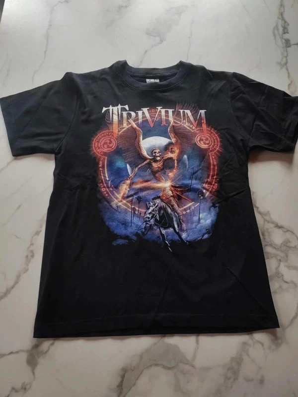 T-shirt groupe trivium métal – Gildan – taille M 2