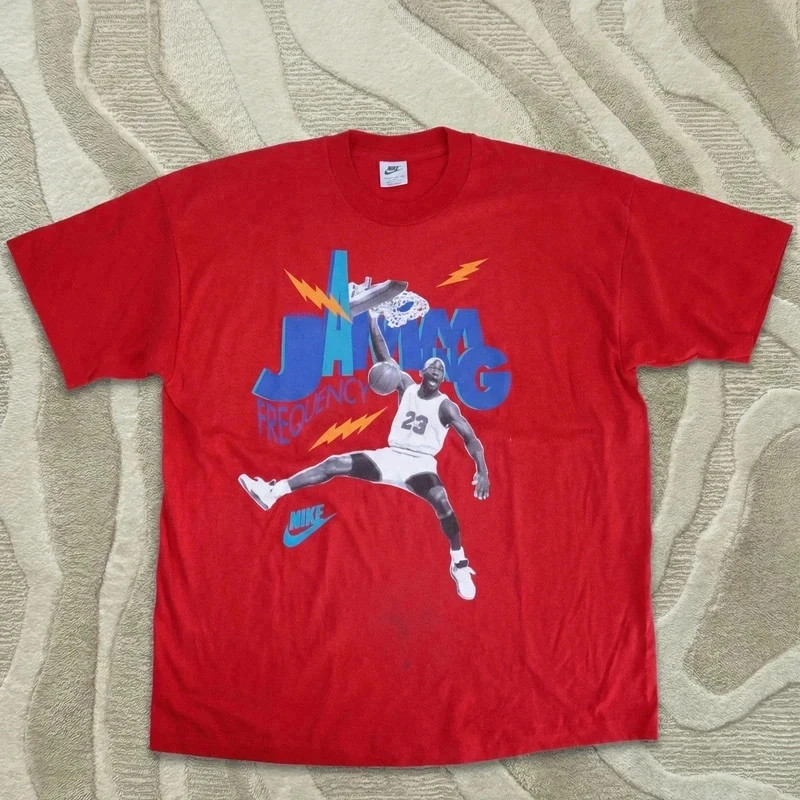 T-shirt vintage Michael Jordan 90's frequency jamming NBA basketball – Nike – taille XL 2