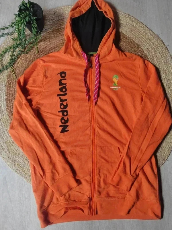 Zip capuche Pays-Bas coupe du monde 2014 rare vintage – Fifa World Cup – taille XL 3