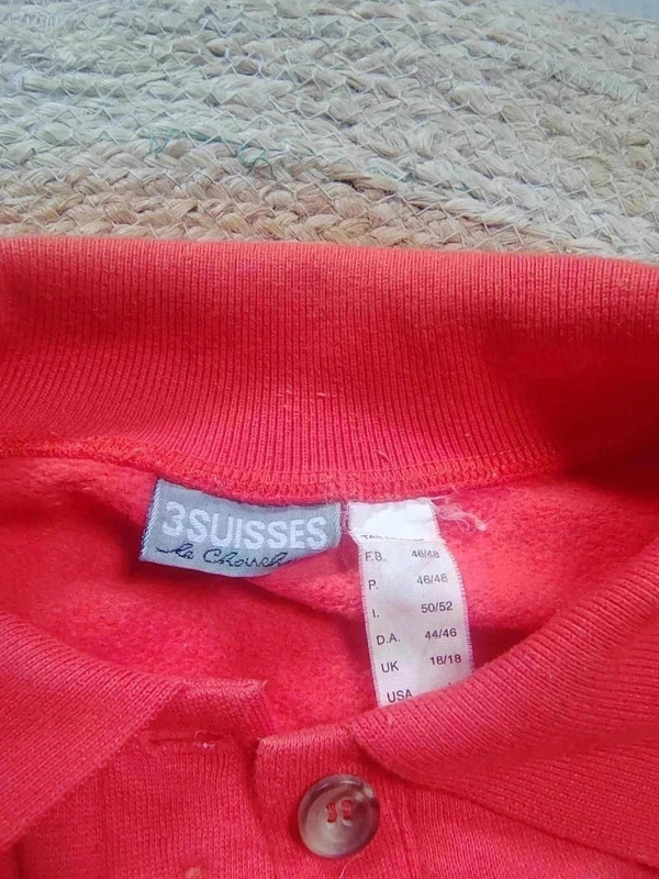 Pull col v vintage 3 suisses – Vintage Dressing – taille XL 4