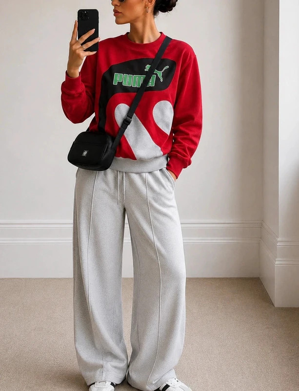 Sweat Puma reworked vintage – Vintage Dressing – taille XS