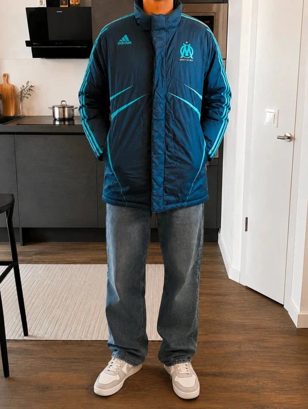 Parka Olympique de Marseille vintage saison 09-10