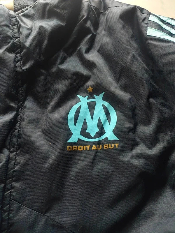 Parka Olympique de Marseille vintage saison 09-10 – Olympique De Marseille – taille M 4