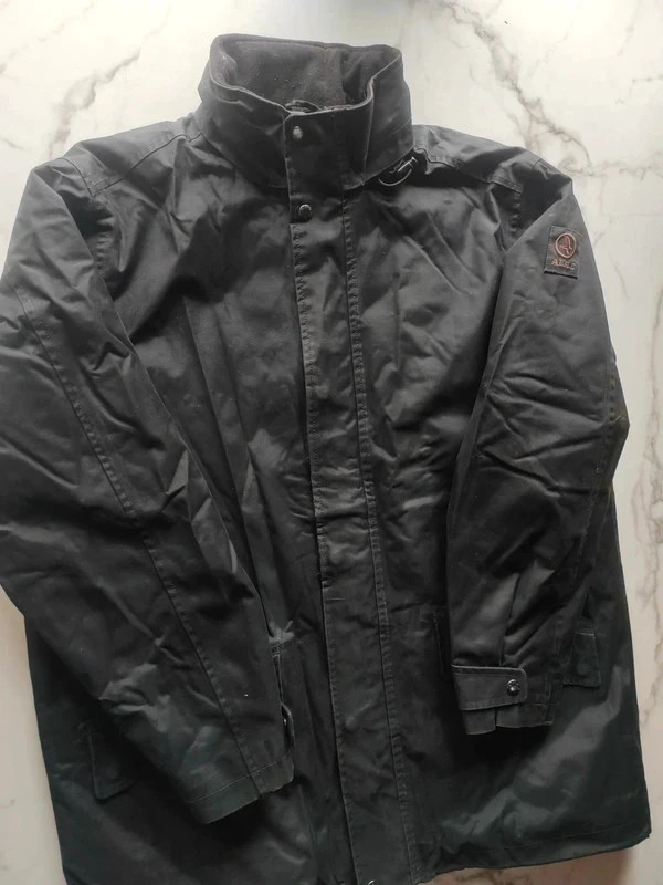Parka Aigle noire – manteau imperméable – taille S/M – Aigle – taille S 4