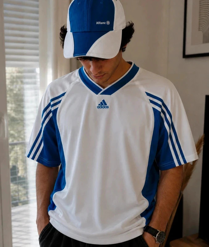 Casquette vintage Allianz – Bleu & Blanc – Vintage Dressing – taille Taille unique 2