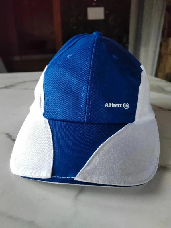 Casquette vintage Allianz – Bleu & Blanc – Vintage Dressing – taille Taille unique 4