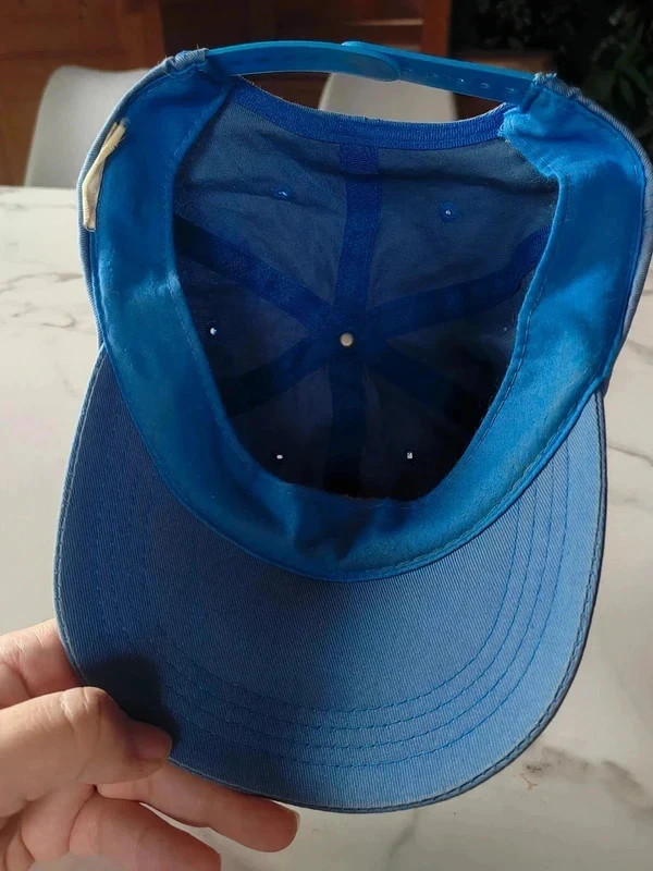 Casquette vintage publicitaire Vichy bleu – Vintage Dressing – taille Taille unique 5