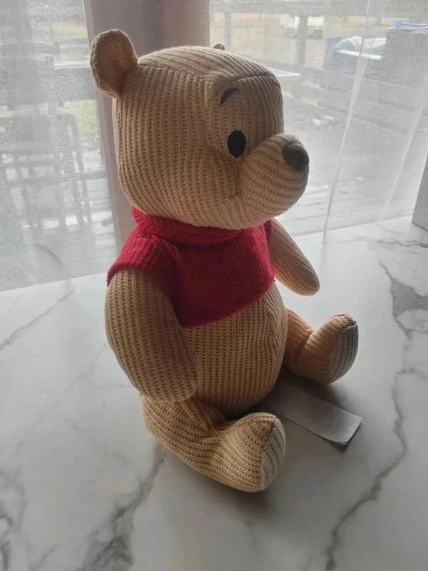 Peluche Winnie l'ourson collector 60 ans – Disney – taille Taille unique