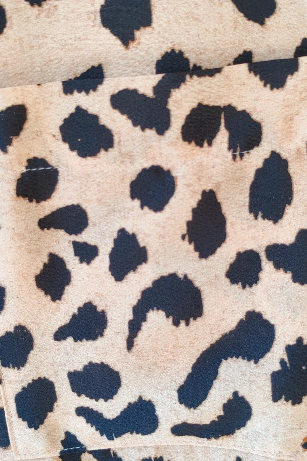 Camisa Satén Leopardo Mango XS / Blazer Fluida MNG Suit / Leopard Satin Blouse Mango XS – Mango – taille XS / 34 / 6 4