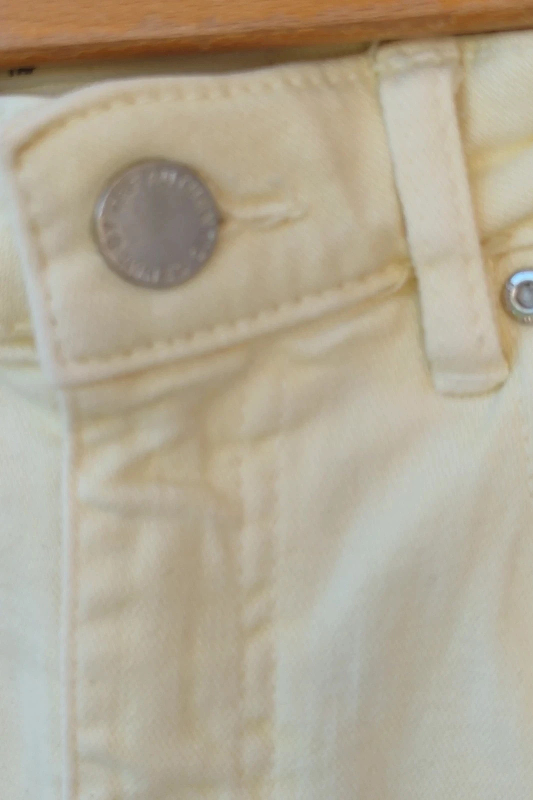 Falda Vaquera Amarilla Zara S / Jupe En Jean Jaune Pastel Zara / Yellow Denim Mini Skirt TRF S – Zara Trafaluc – taille S / 36 / 8 4