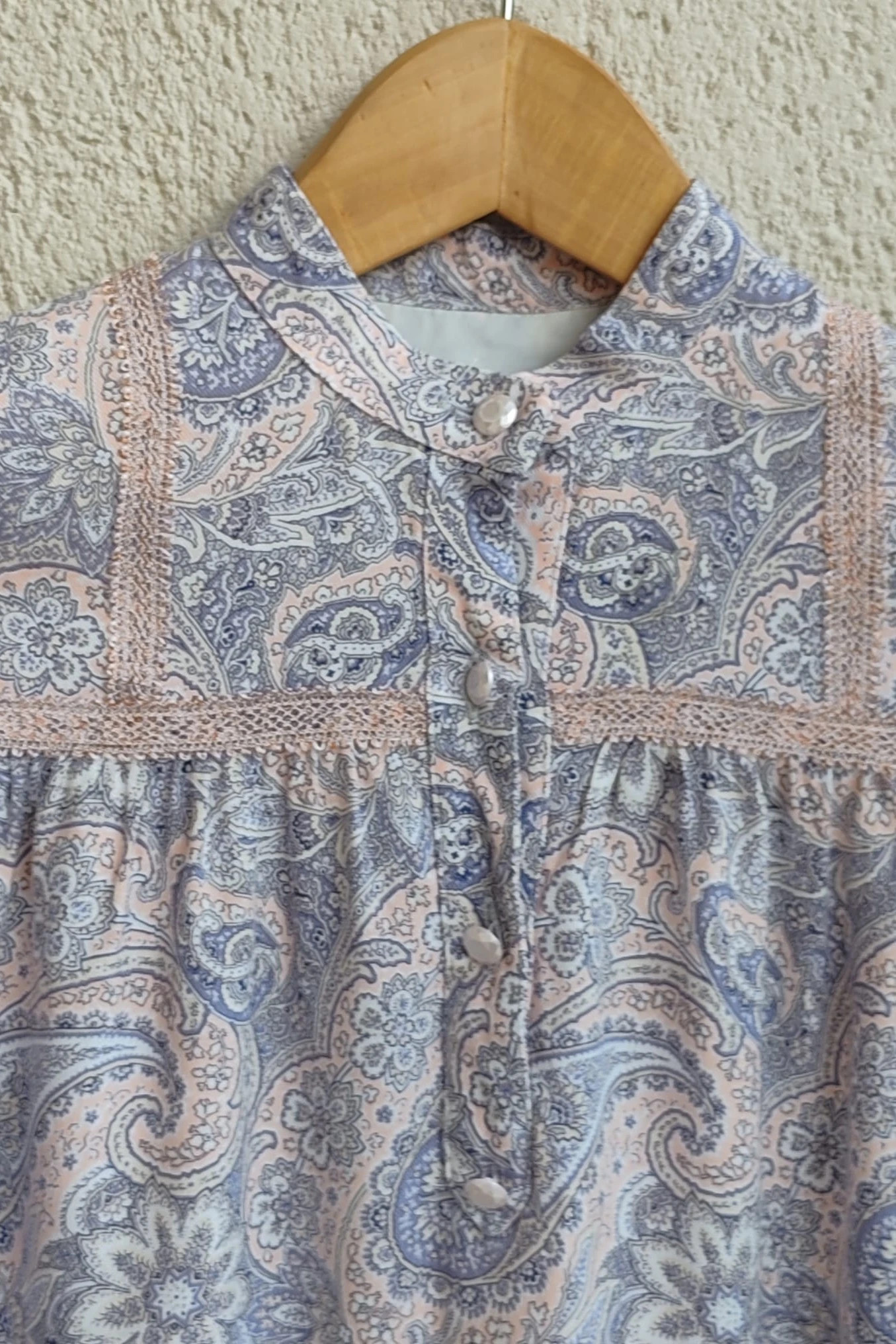 Vestido Foque 7 años flores cachemira / Robe Foque 7 ans / Abito Foque 7 anni – Foque – taille 7 ans / 122 cm 2