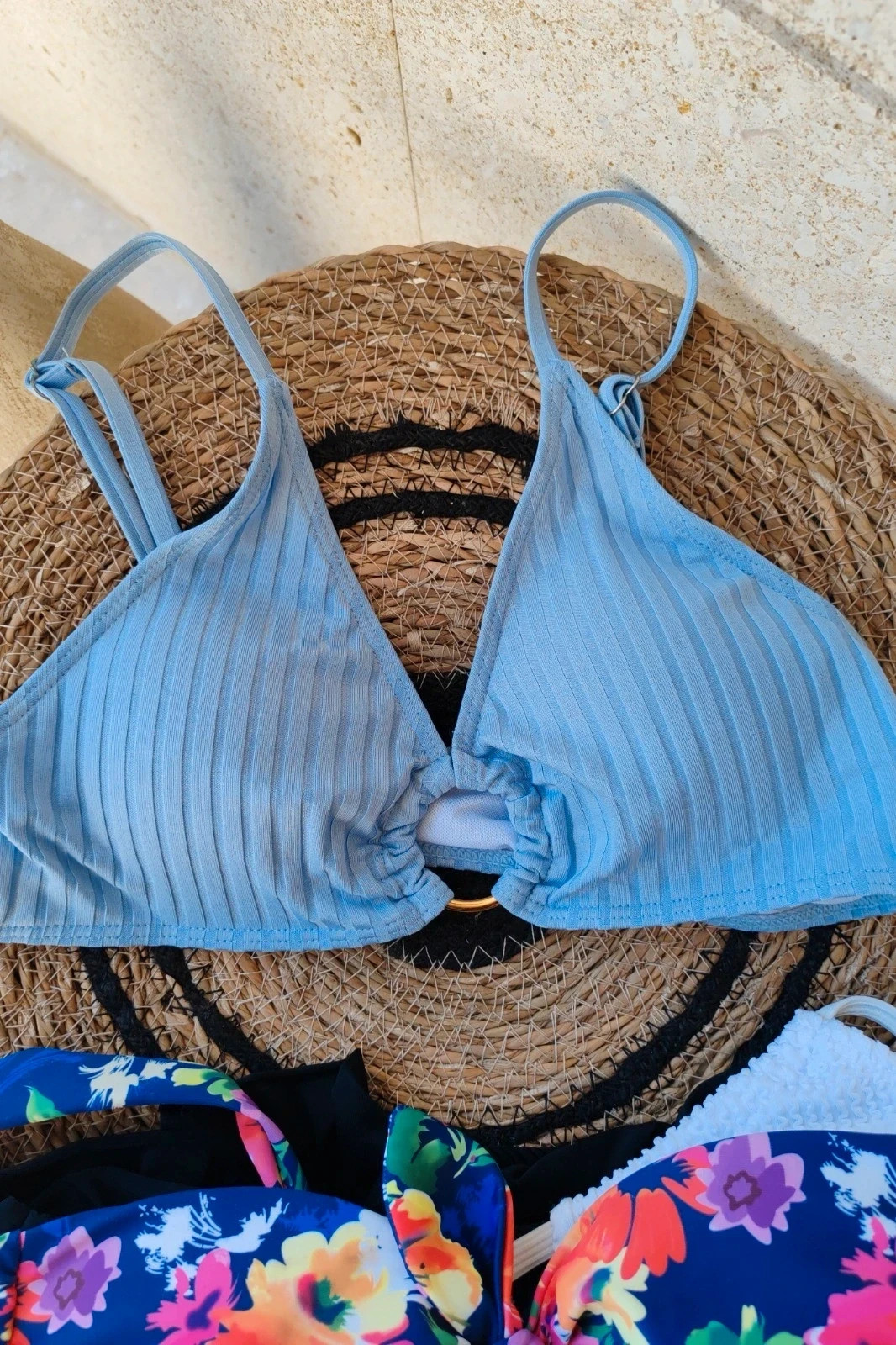 Pack 4 Tops Bikini Shein S-M / Lot de 4 Hauts de Maillot de Bain / Mixed Summer Bikini Tops Set – Shein – taille S / 36 / 8 2