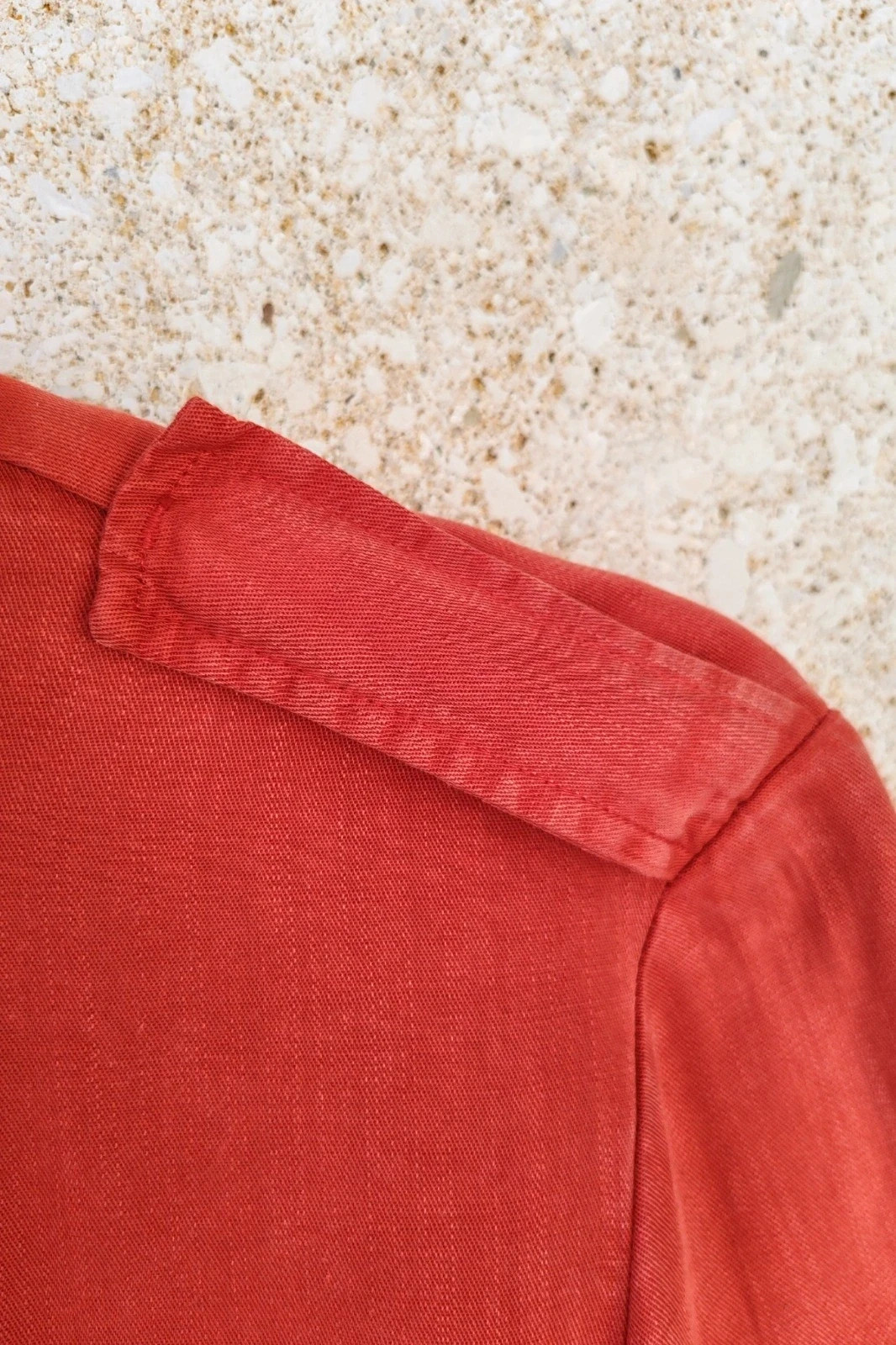 Sobrecamisa Roja Lyocell Zara M / Surchemise Fluide Rouge / Red Military Cargo Jacket Zara M – Zara Woman – taille M / 38 / 10 3