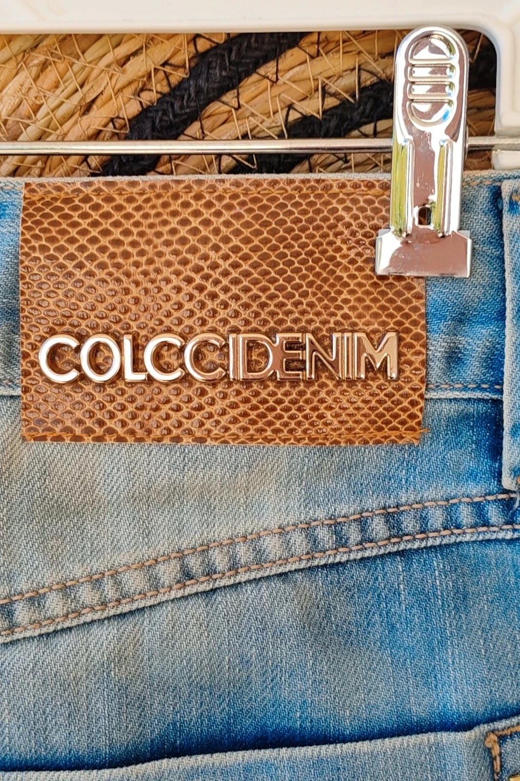 Minifalda Vaquera Premium Colcci 36 / Jupe en Jean / Distressed Denim Skirt – Colcci – taille S / 36 / 8 3