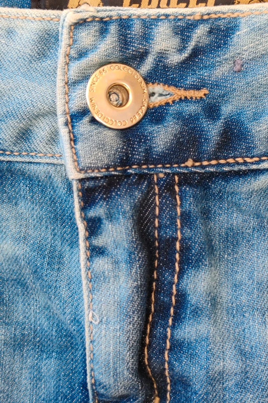 Minifalda Vaquera Premium Colcci 36 / Jupe en Jean / Distressed Denim Skirt – Colcci – taille S / 36 / 8 4