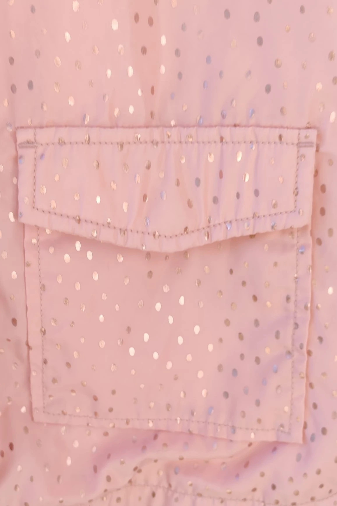 Chubasquero parka rosa topo brillante 6 años 116cm / Manteau pluie Brotes / Impermeabile – El Corte Inglés – taille 6 ans / 116 cm 4