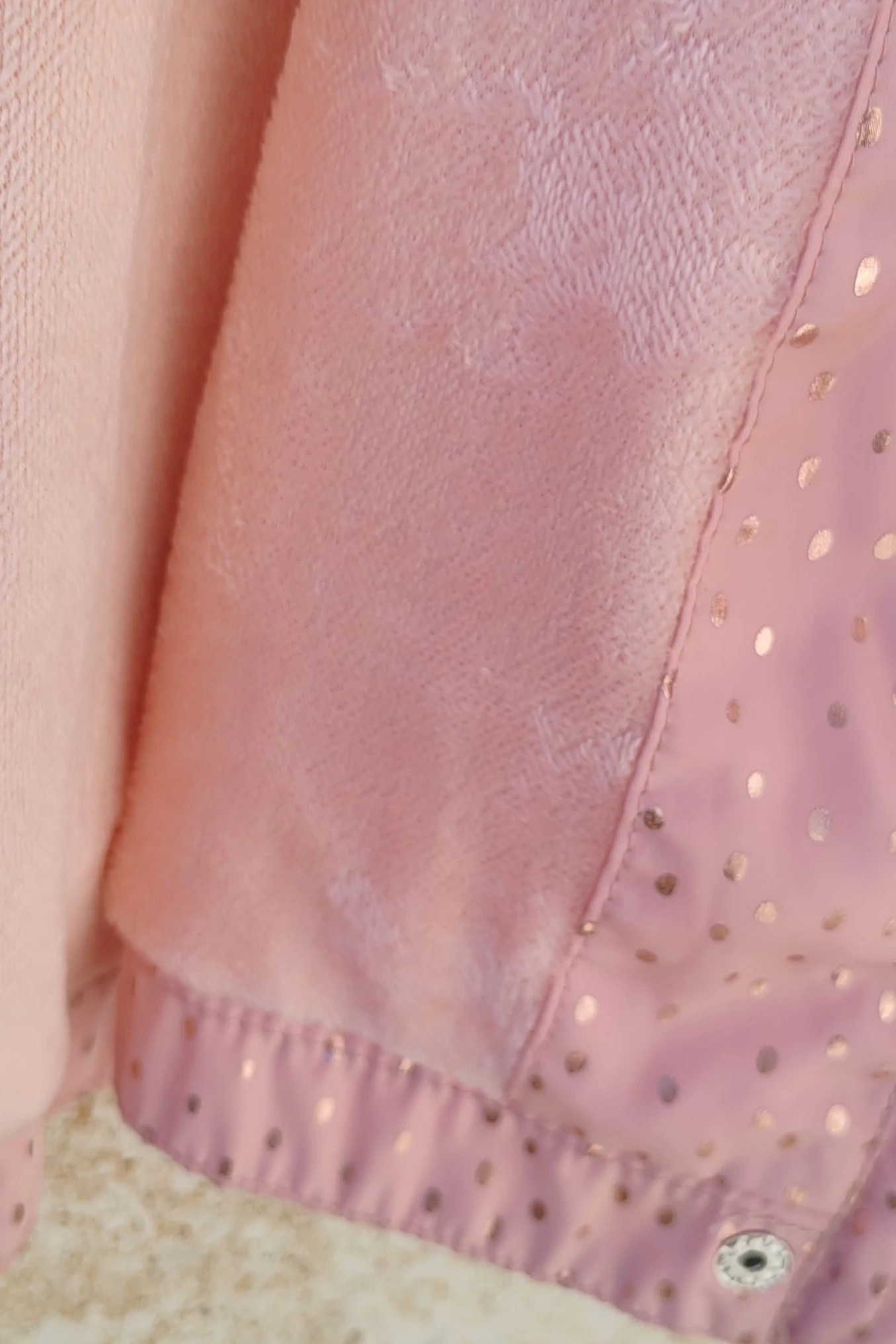 Chubasquero parka rosa topo brillante 6 años 116cm / Manteau pluie Brotes / Impermeabile – El Corte Inglés – taille 6 ans / 116 cm 2