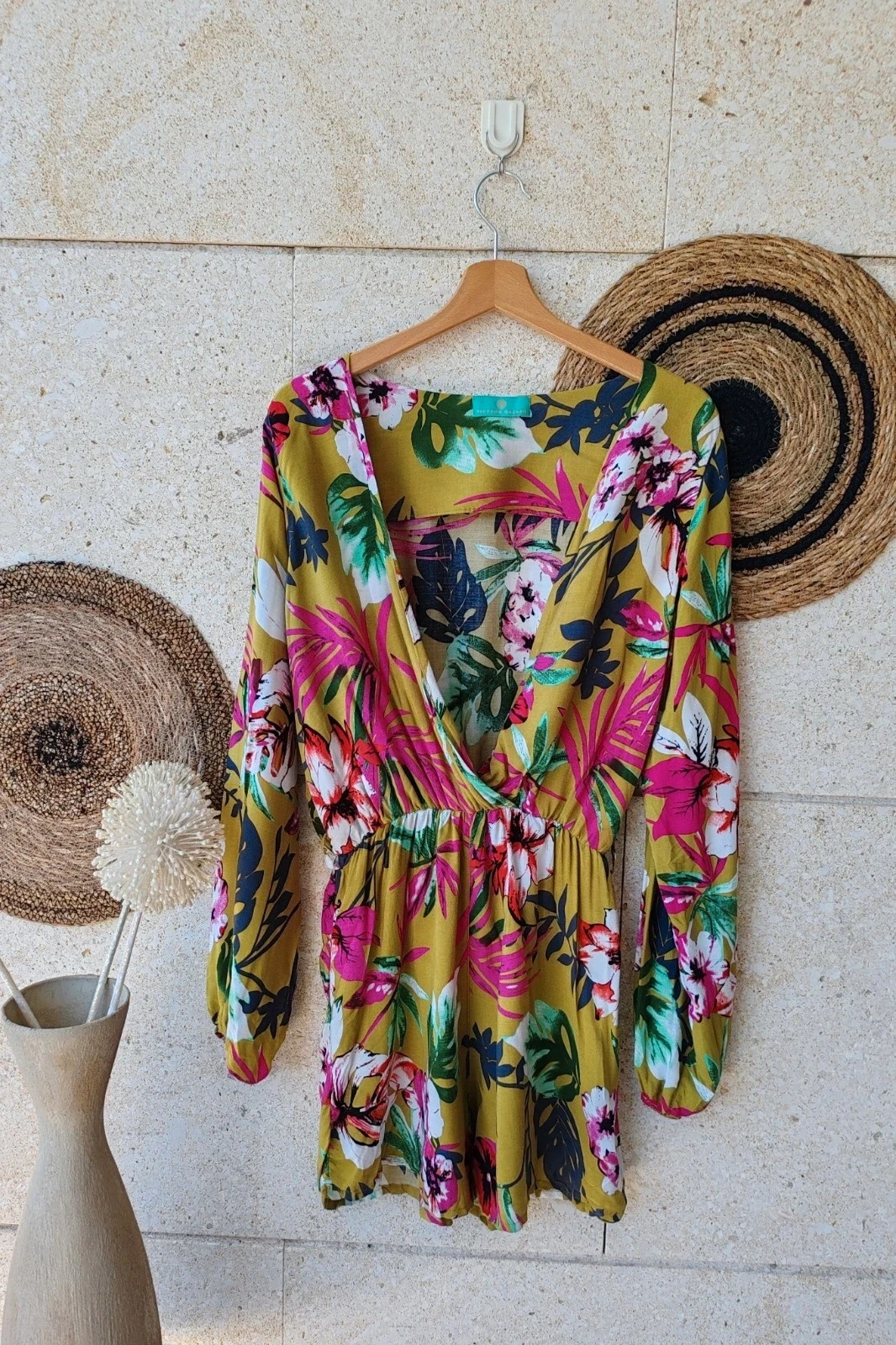 Mono Corto Tropical Vintage Bazaar / Combi-short Fleurs / Tropical Playsuit