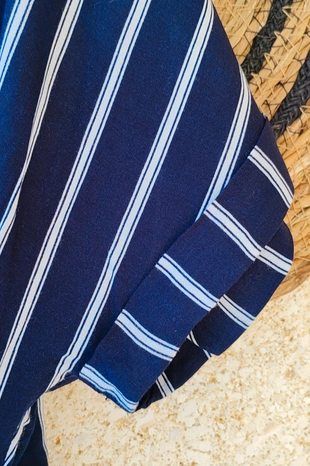 Mono Corto Rayas Kling XS / Combishort Rayé Marine / Blue Striped Summer Jumpsuit Kling – Kling – taille XS / 34 / 6 5