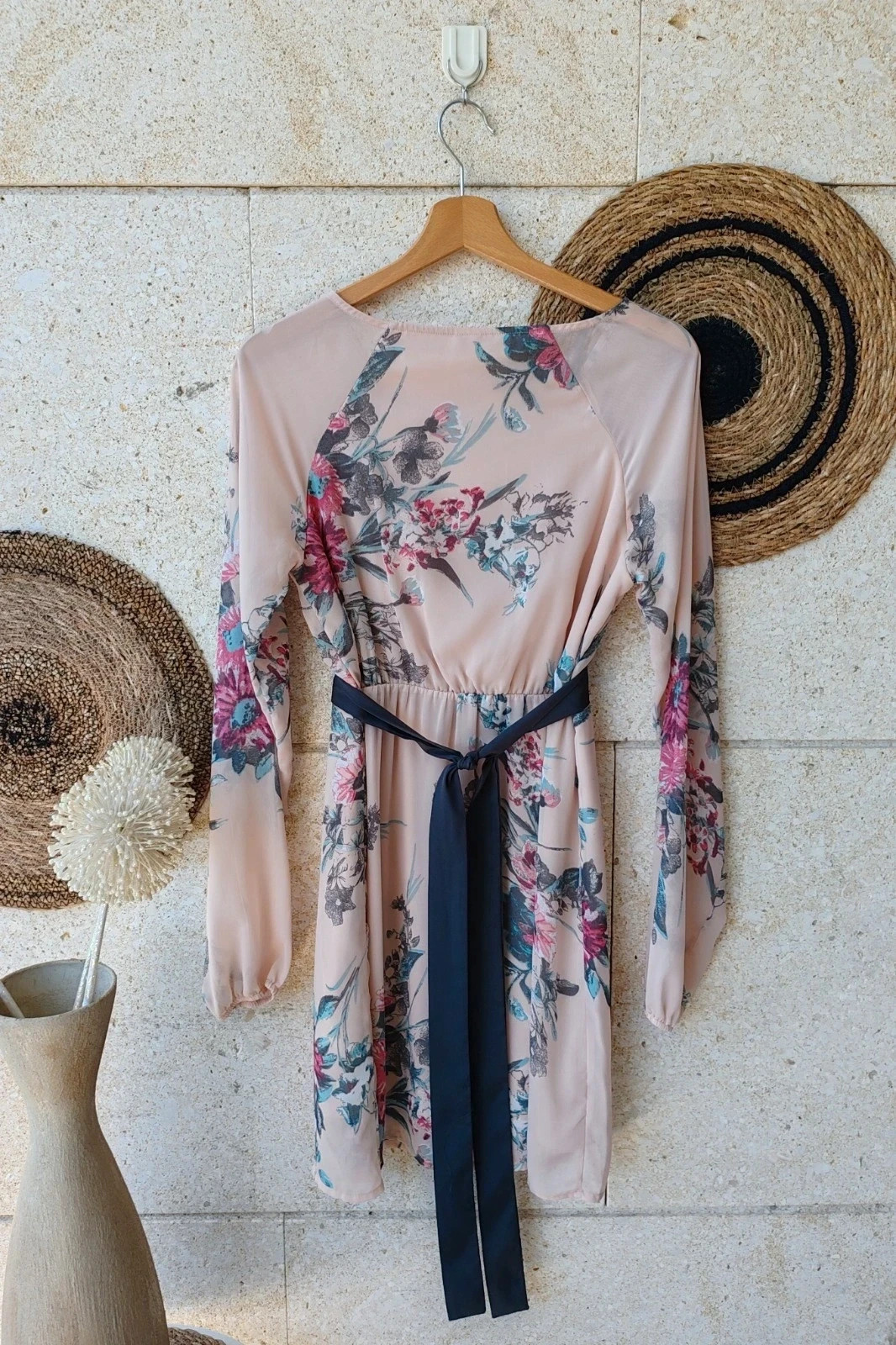 Vestido Gasa Floral Vila L / Robe Fleurie Mousseline / Floral Chiffon Dress – Vila – taille L / 40 / 12 2