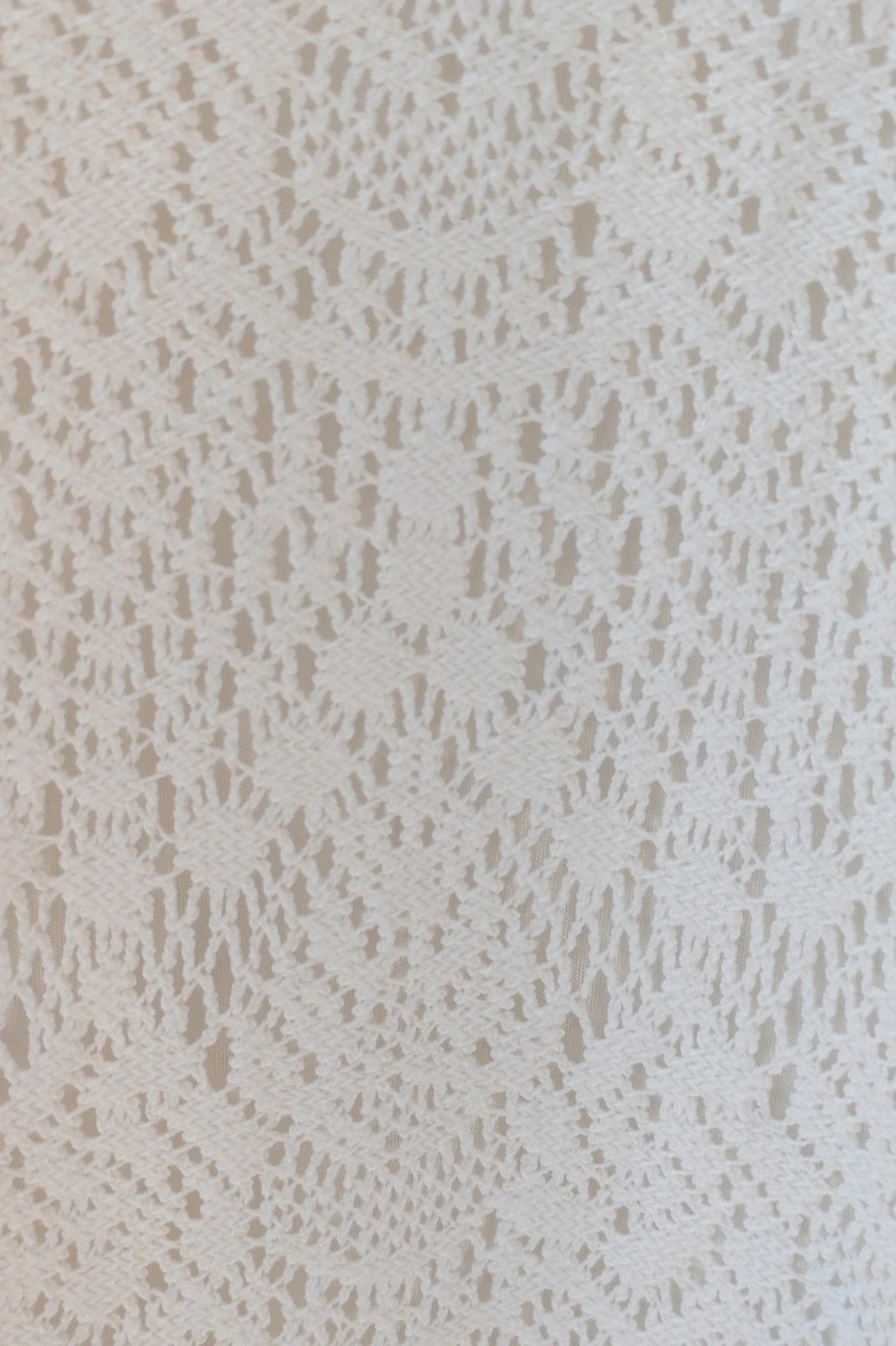 Vestido Encaje Blanco H&M S / Robe Courte Dentelle Blanche / White Boho Crochet Tunica Dress S – H&M – taille S / 36 / 8 3