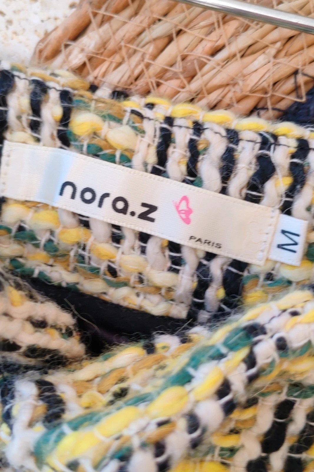 Short Tweed Trenzado nora.z Paris M / Short d'Hiver en Tweed / Textured Bouclé Shorts M – nora.z – taille M / 38 / 10 3