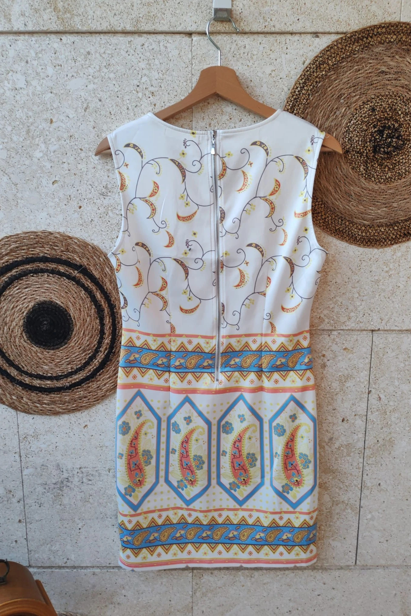 Robe imprimée Exquiss's Paris M / Vestido estampado Exquiss's Paris M / Printed Dress – Exquiss's – taille M / 38 / 10 2