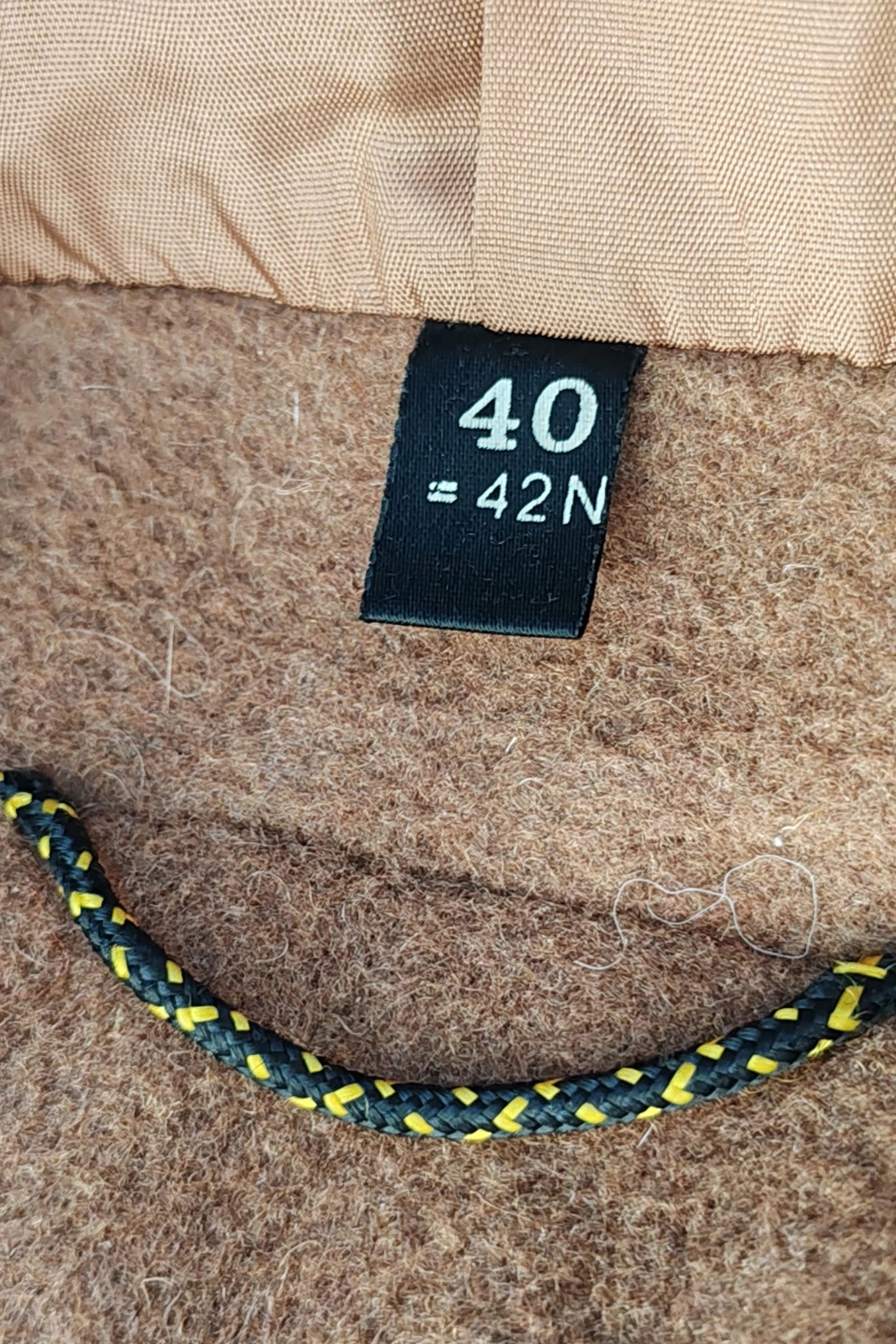 Manteau long vintage camel 40 42 Berghaus / Abrigo largo vintage camel 40 42 / Vintage Coat – Berghaus – taille XL / 42 / 14 3